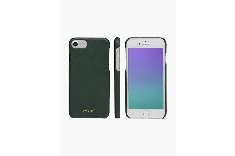 Dbramante1928 New York Leather Folio Case iPhone SE 3rd / 2nd / 8 / 7 Evergreen - BONUS Screen Protector - Image 4