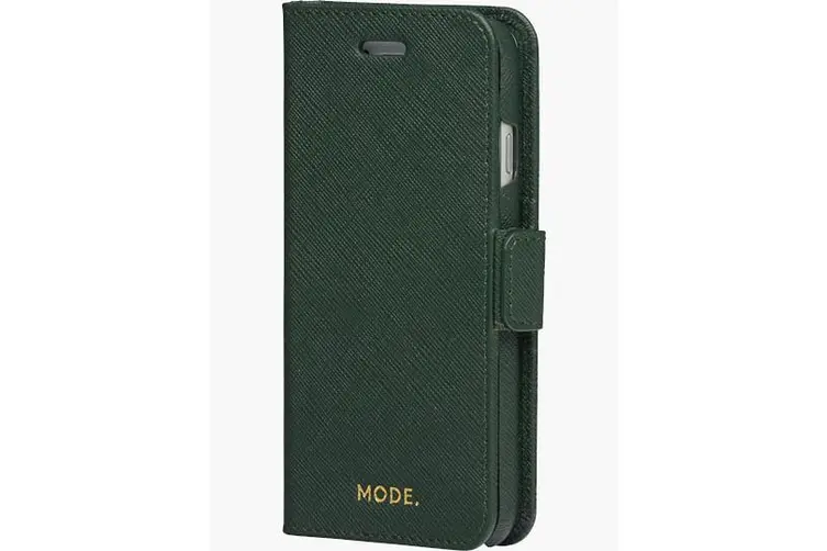 Dbramante1928 New York Leather Folio Case iPhone SE 3rd / 2nd / 8 / 7 Evergreen - BONUS Screen Protector - Image 5