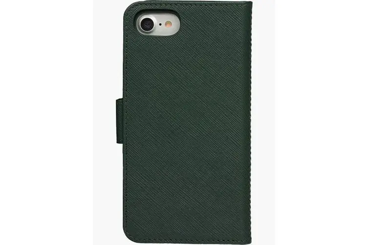 Dbramante1928 New York Leather Folio Case iPhone SE 3rd / 2nd / 8 / 7 Evergreen - BONUS Screen Protector - Image 7