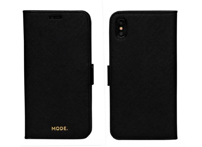Dbramante1928 New York Leather Folio Case iPhone XS Max -Night Black - Image 3