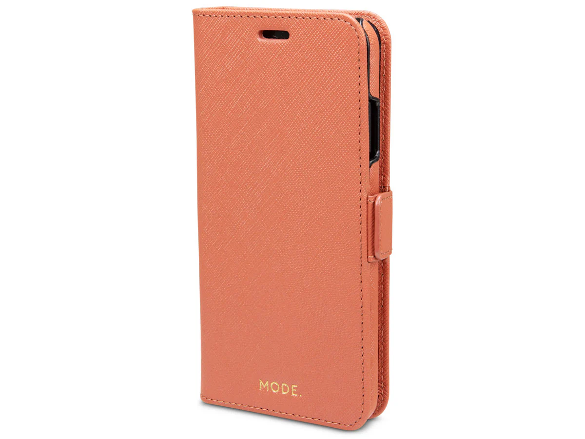 Dbramante1928 New York Leather Folio Case iPhone XS Max -Rusty Rose - Image 6