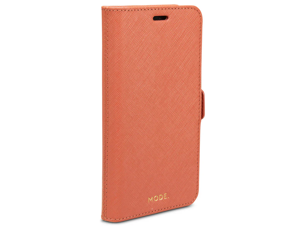 Dbramante1928 New York Leather Folio Case iPhone XS Max -Rusty Rose - Image 7