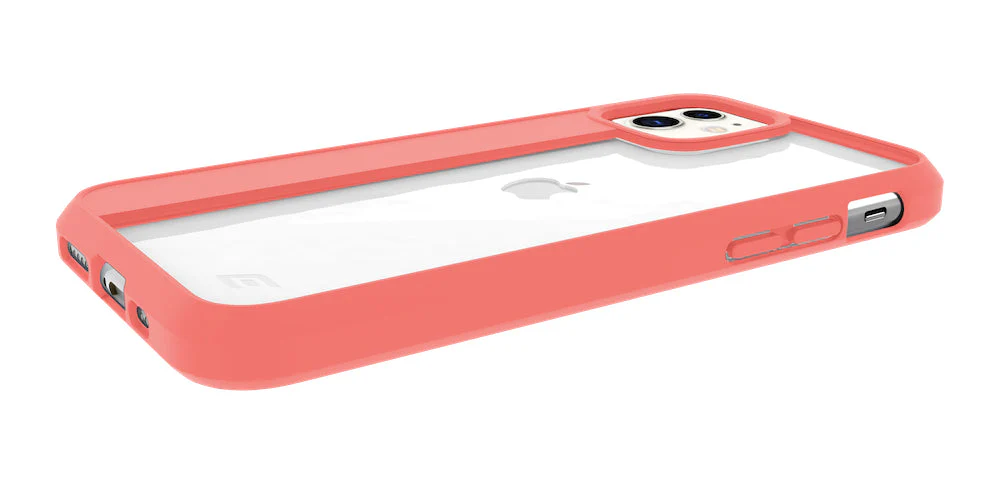 Element Case Illusion Protective Slim Case For iPhone 11 / XR Coral - BONUS Screen Protector! - Image 5