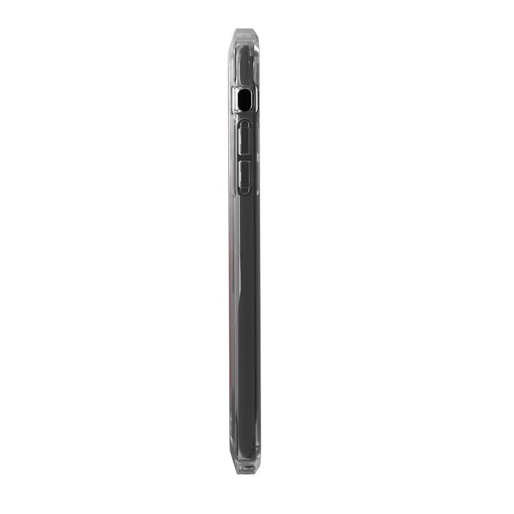 Element Case Rail Protective Slim Bumper Case For iPhone 11 Pro Clear Red - BONUS Screen Protector! - Image 3