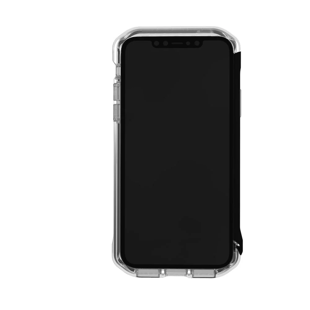 Element Case Rail Protective Slim Bumper Case For iPhone 11 Pro Max - Clear Black - Image 4