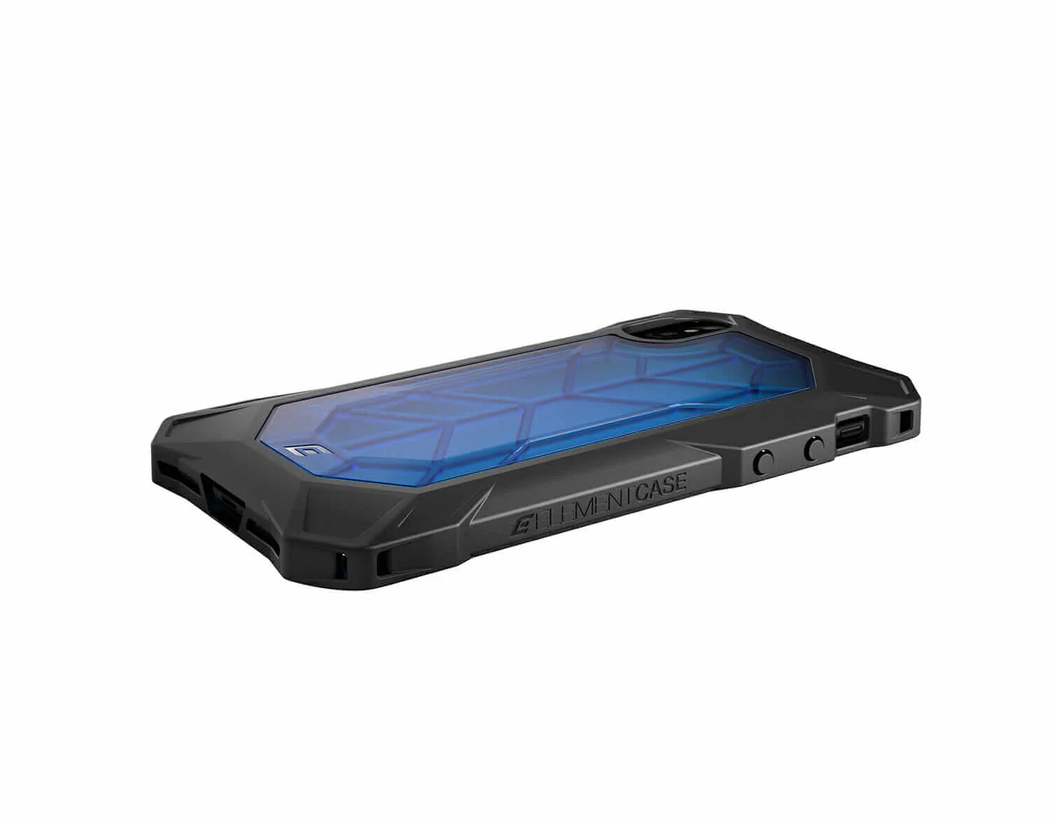 Element Case Rev Tough case for iPhone X / Xs - Blue Black (BONUS Screen Protector!!) - Image 2
