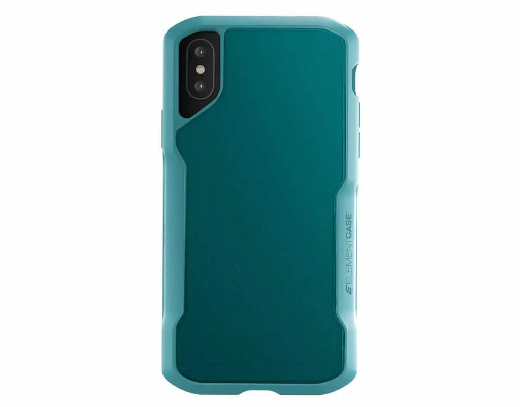 Element Case Shadow Protective Case for iPhone X / Xs - Green (BONUS Screen Protector!!) - Image 3