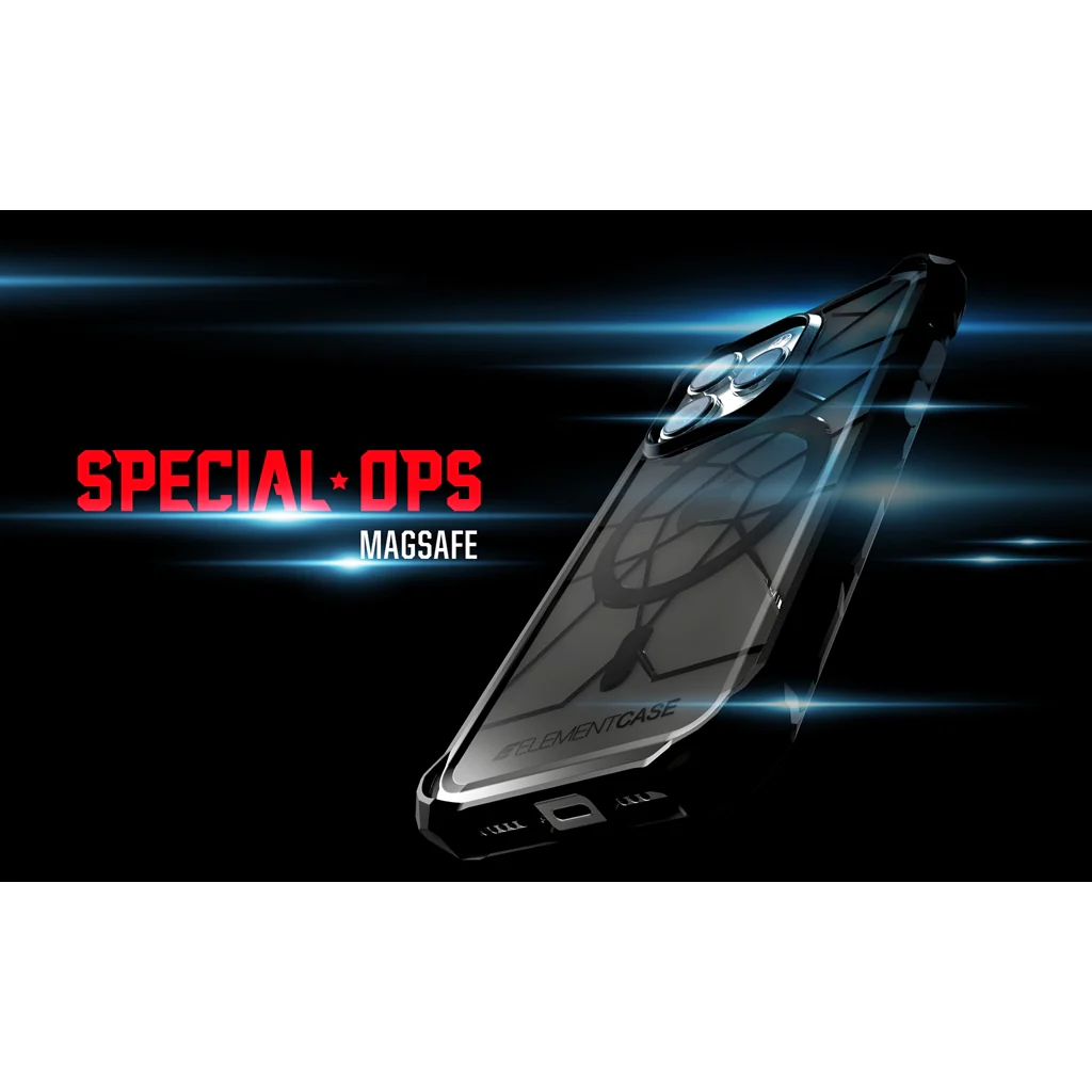 Element Case Special Ops X5 Case w/ MagSafe  iPhone 14 Pro 6.1 - SMOKE - Image 20