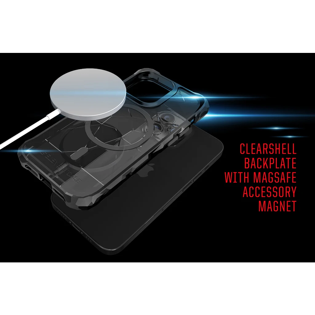 Element Case Special Ops X5 Case w/ MagSafe  iPhone 14 Standard 6.1 - SMOKE - Image 8