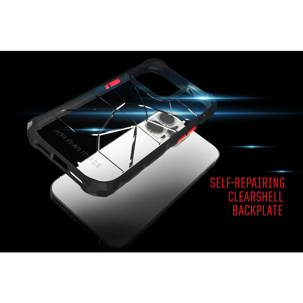 Element Case Special Ops X5 Case For iPhone 14 Pro Max 6.7 - Clear/Black - Image 3