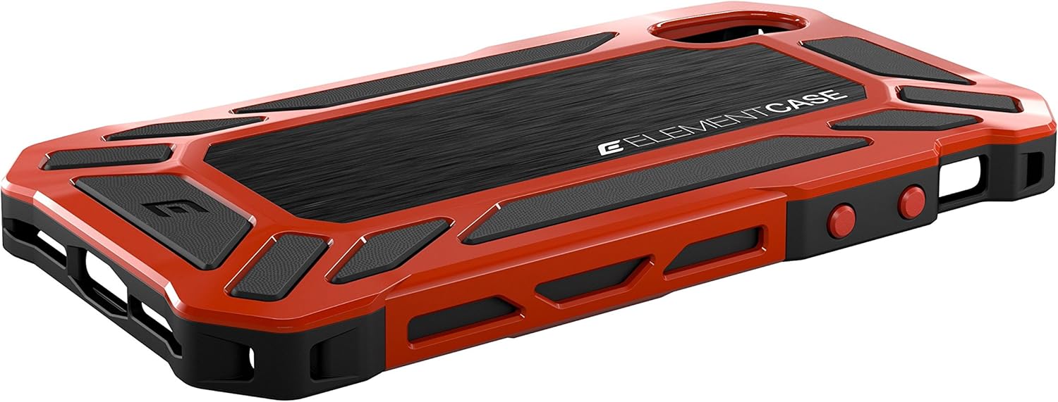 ElementCase Roll Cage Flip and Clip Case for iPhone X / Xs - Red / Black - Image 2