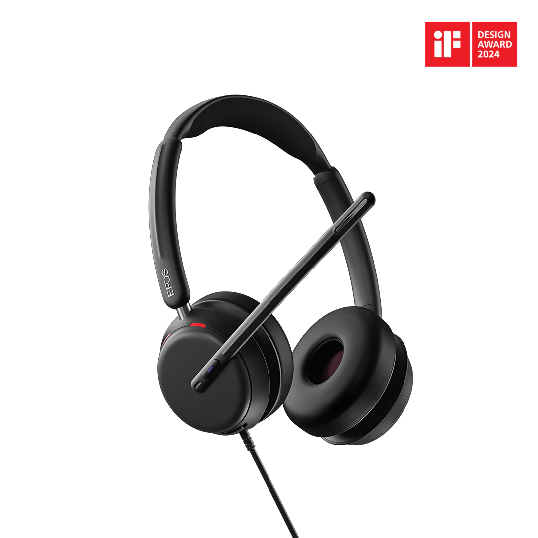 EPOS IMPACT 860T ANC  Stereo Headset with USB-C to A adaptor - Image 2