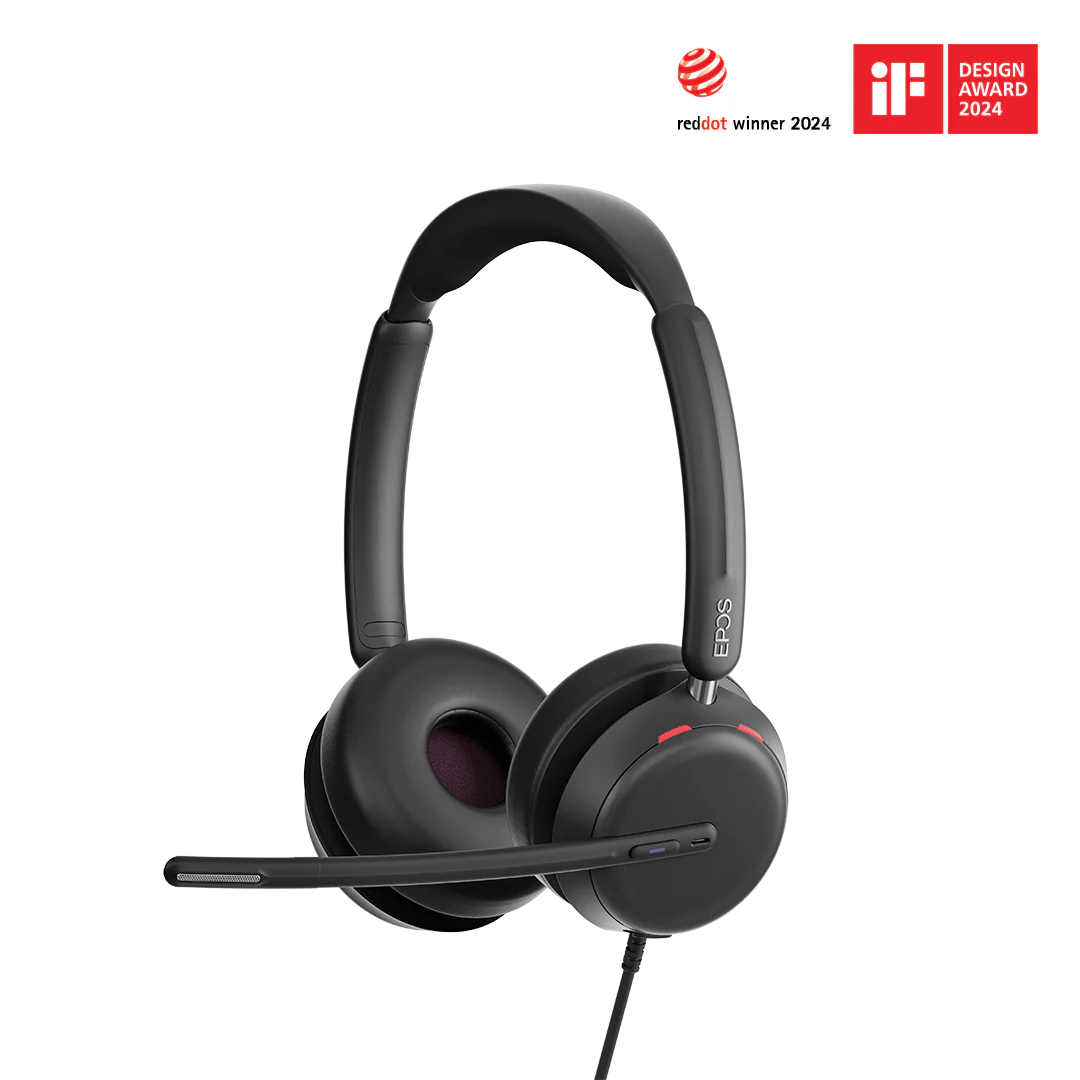 EPOS IMPACT 860T ANC  Stereo Headset with USB-C to A adaptor - Image 7