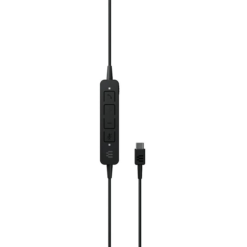 EPOS Sennheiser ADAPT 160 ANC USB-C On-Ear Double-Sided USB-C Headset - Black - Image 6