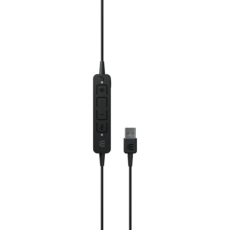 EPOS Sennheiser ADAPT 160T ANC USB On-Ear Double-Sided USB Headset - Black - Image 3