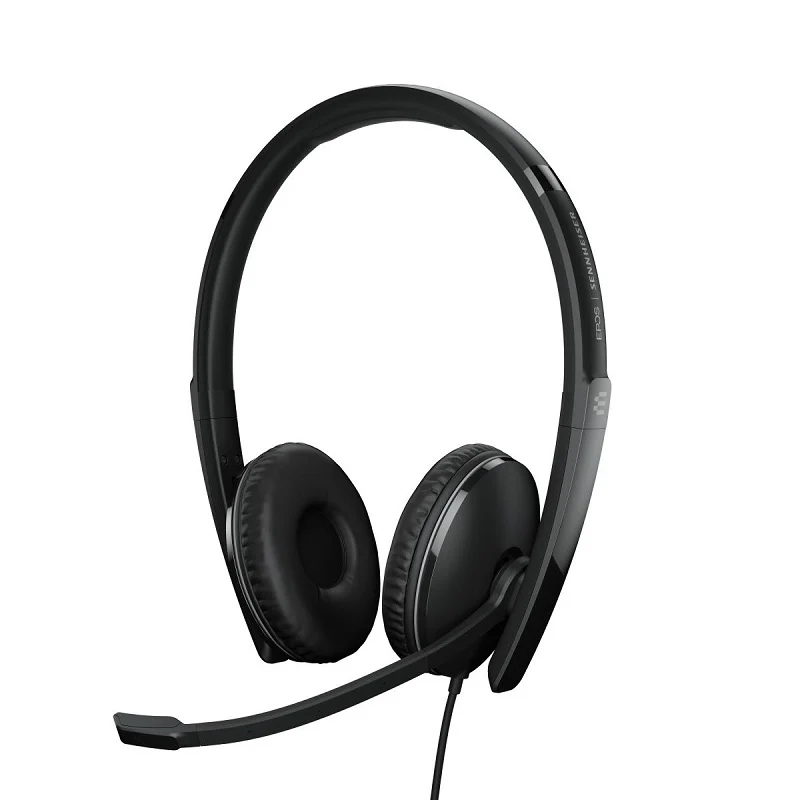 EPOS Sennheiser ADAPT 160T ANC USB On-Ear Double-Sided USB Headset - Black - Image 4