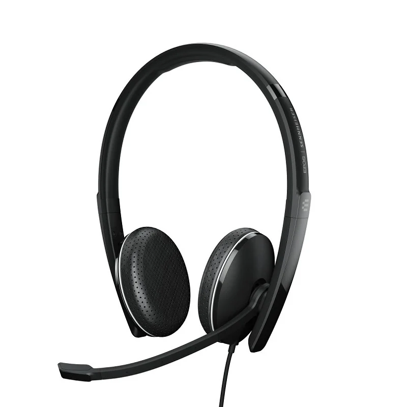 EPOS Sennheiser ADAPT 165T USB II Wired Double-Sided Headset w/ 3.5mm Jack Black - Image 2