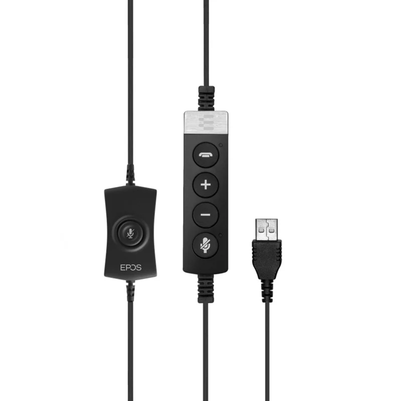 EPOS Sennheiser Command 260 USB PTT Binaural Headset with Push to Talk - Black - Image 7