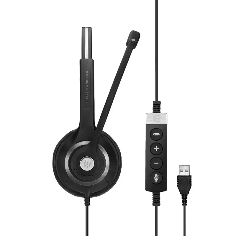 EPOS Sennheiser IMPACT SC 260 USB MS II Wired / Double-Sided USB Headset - Black - Image 4