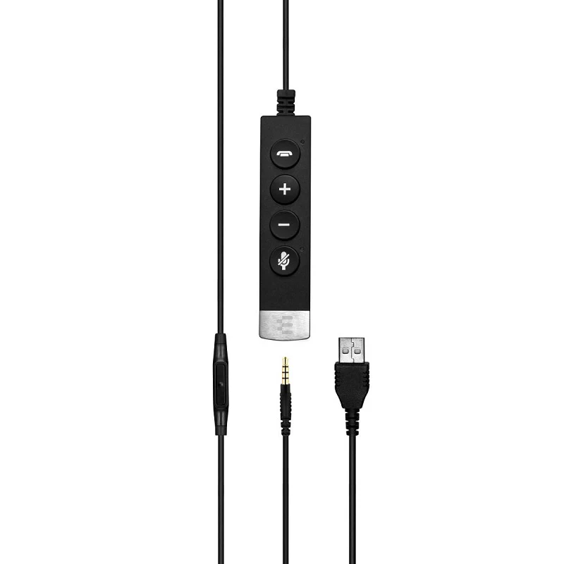 EPOS Sennheiser IMPACT SC 635 USB Premium Wired Single-Sided Headset - Black - Image 8