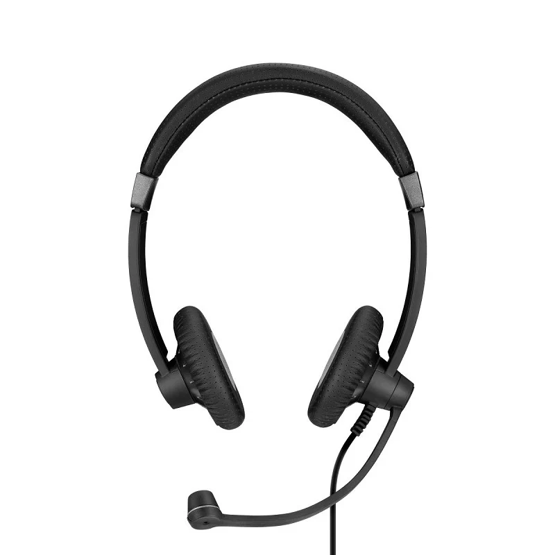 EPOS Sennheiser IMPACT SC 75 USB MS Wired/Double-Sided Headset w/ 3.5mm Jack Black - Image 3