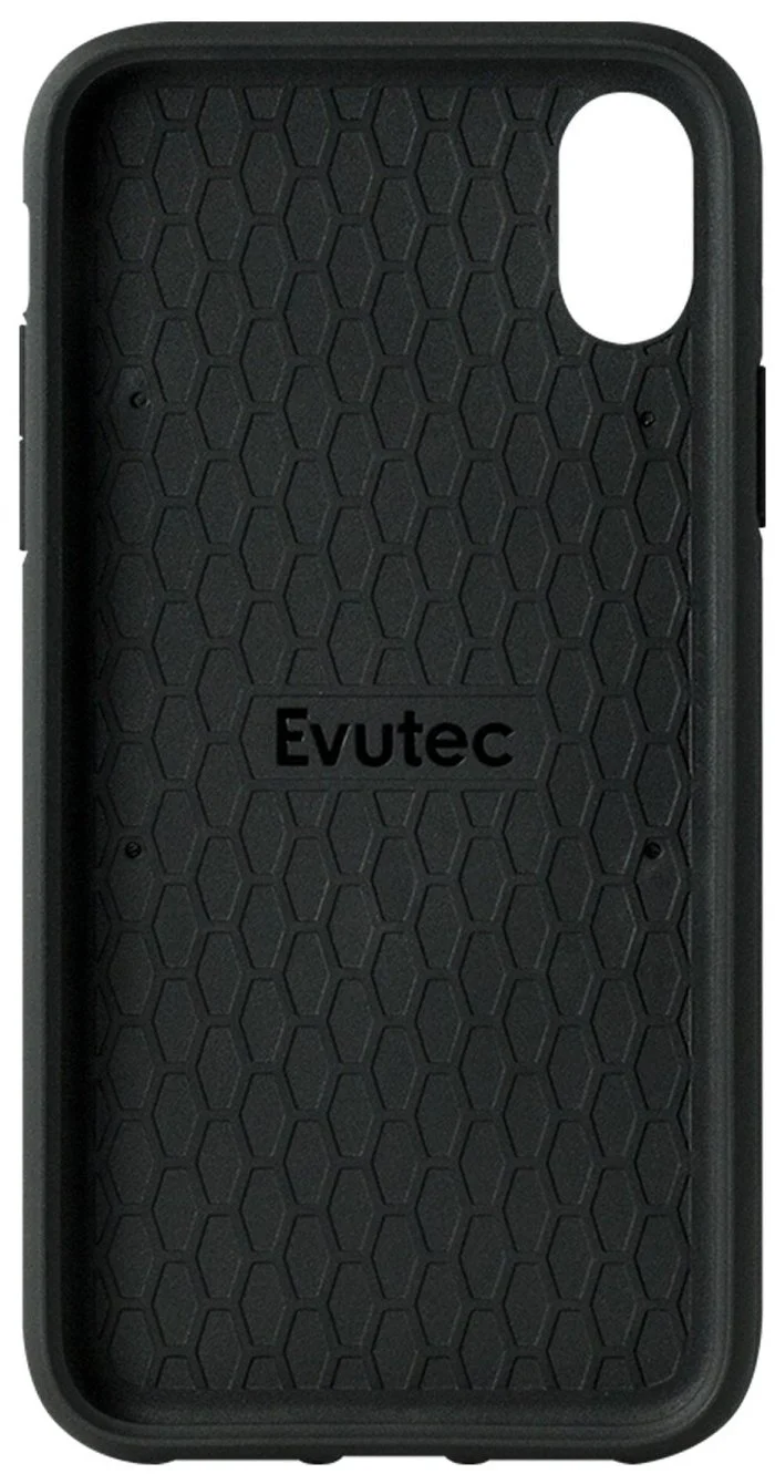 Evutec Aergo Case with Car Vent Mount for iPhone Xs Max - Ballistic Nylon Black - Image 2