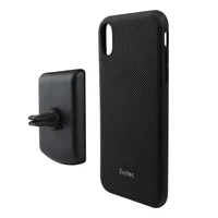 Evutec Aergo Case with Car Vent Mount for iPhone Xs Max - Ballistic Nylon Black - Image 4