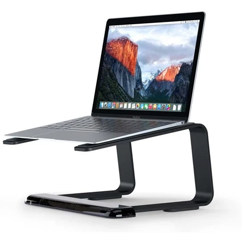 Griffin Desktop Elevator Laptop & Macbook Stand Home & Office - Black - Image 3