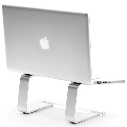 Griffin Desktop Elevator Laptop & Macbook Stand Home & Office - Matte Silver - Image 4