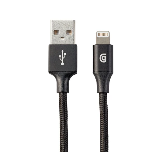 Griffin Premium Braided Lightning Apple Cable 5ft 1.5M - Black - Image 3