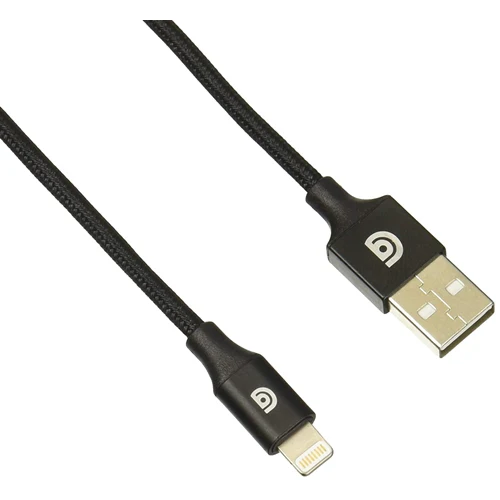 Griffin Premium Braided Lightning Apple Cable 5ft 1.5M - Black - Image 4
