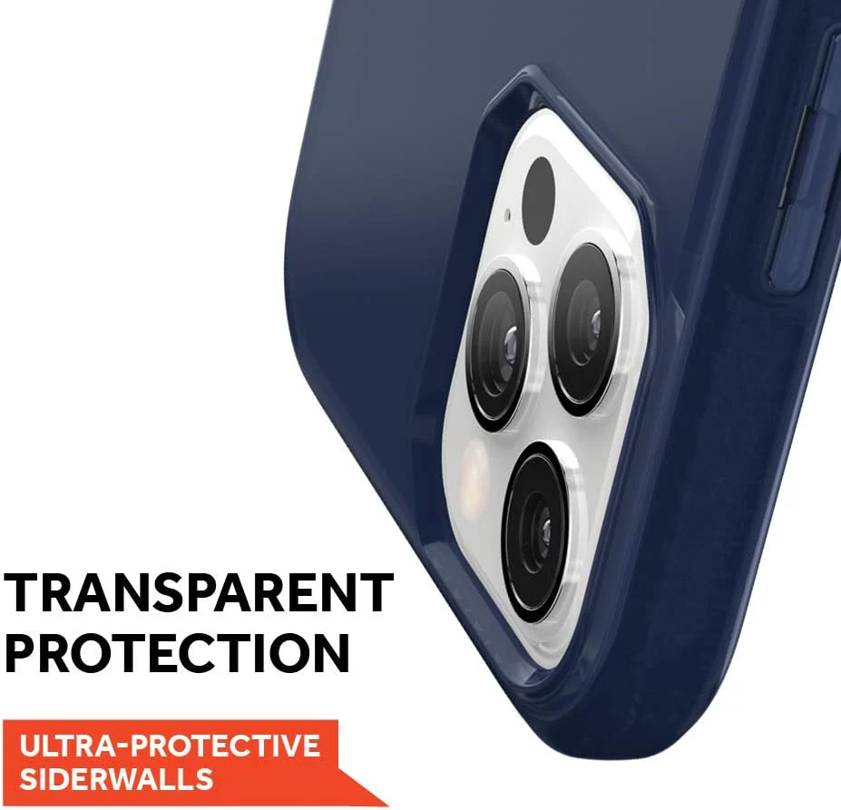 Griffin Survivor Clear Case for iPhone 12 / 12 Pro 6.1 inch - Navy - Image 5
