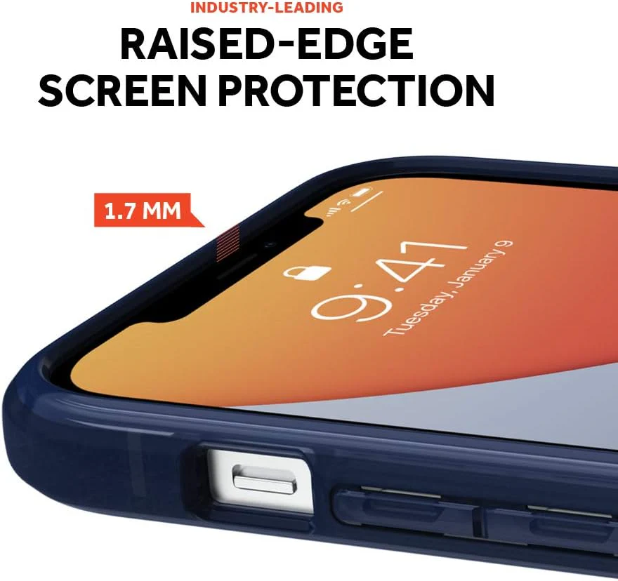 Griffin Survivor Clear Case for iPhone 12 / 12 Pro 6.1 inch - Navy - Image 8