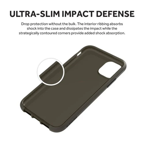 Griffin Survivor Clear Slim Protective Case iPhone 11 - Black - Image 2