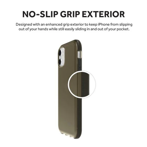 Griffin Survivor Clear Slim Protective Case iPhone 11 - Black - Image 3
