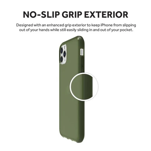 Griffin Survivor Clear Slim Protective Case iPhone 11 Pro Max - Green - Image 3