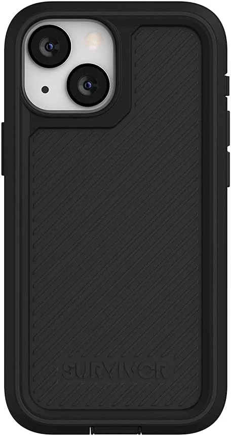 Griffin Survivor Earth Case for iPhone 13 Mini - Black - Image 2
