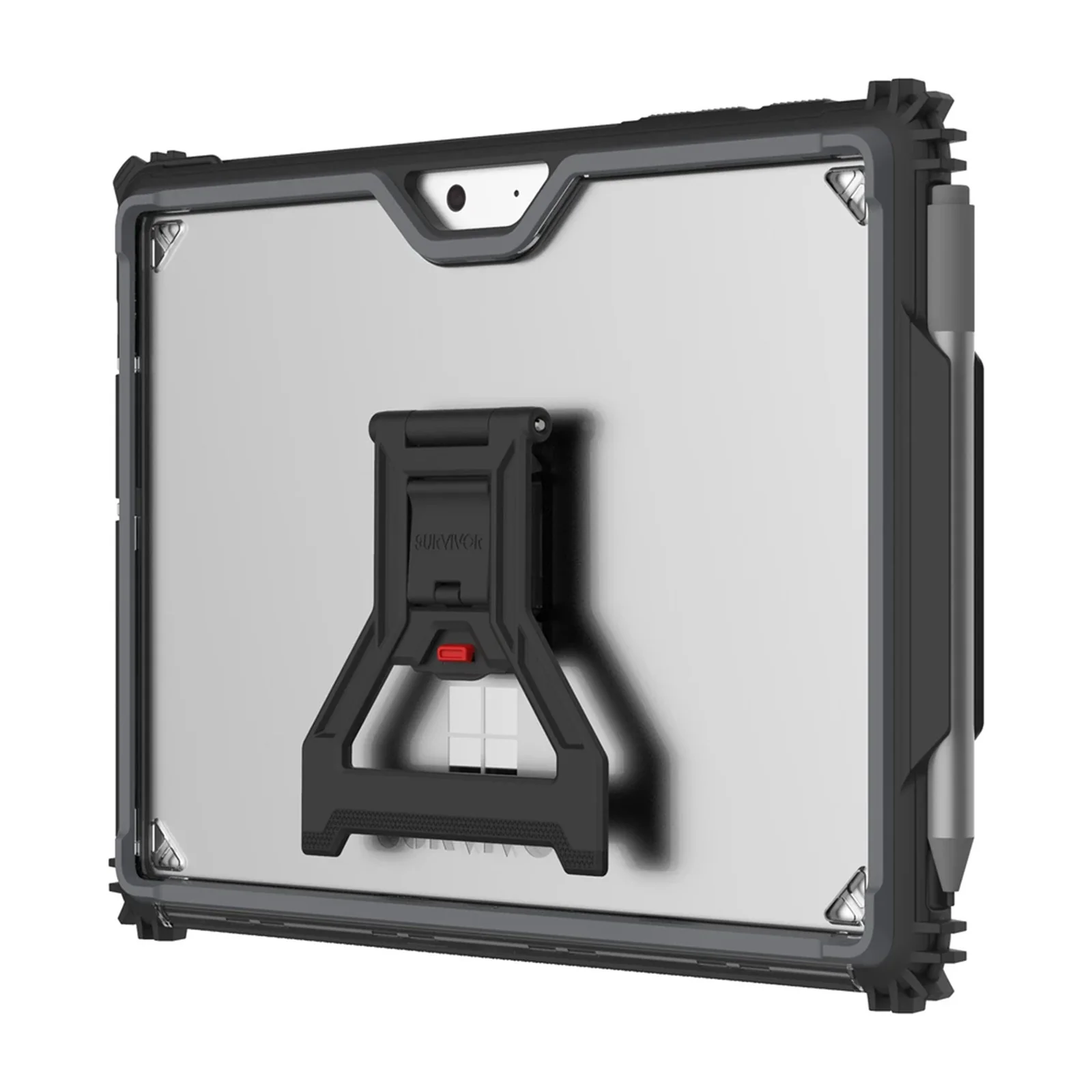 Griffin Survivor Strong Rugged Case for Surface Go 4 / 3 / 2 / 1 Black - Image 5
