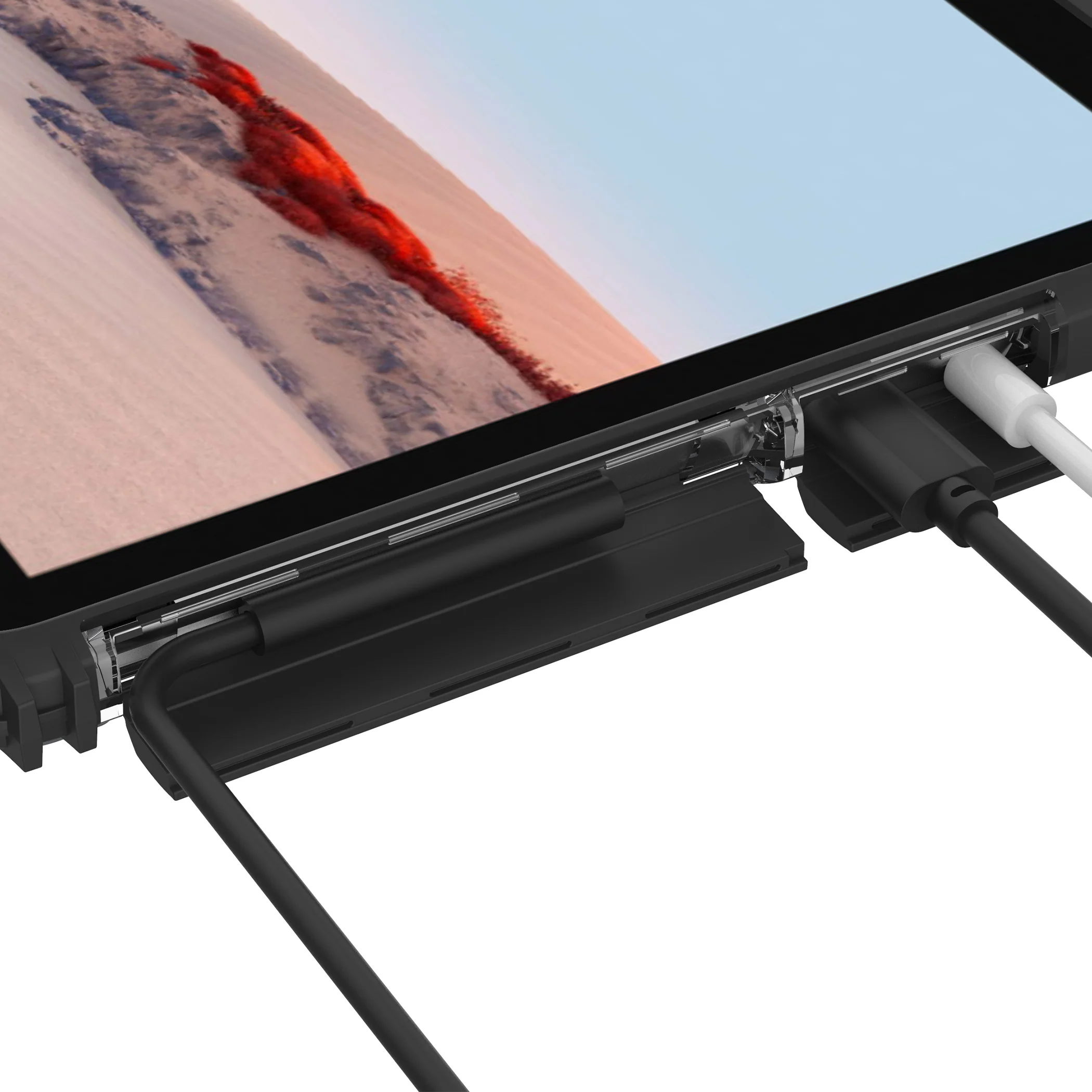 Griffin Survivor Strong Rugged Case for Surface Go 4 / 3 / 2 / 1 Black - Image 6