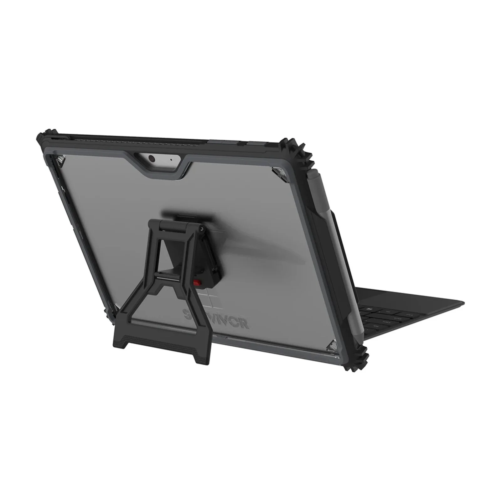 Griffin Survivor Strong Rugged Case for Surface Go 4 / 3 / 2 / 1 Black - Image 8