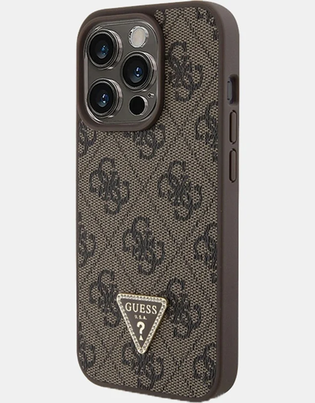 GUESS 4G Edition Protective Case iPhone 15 Pro Max 6.7 - Brown - Image 3