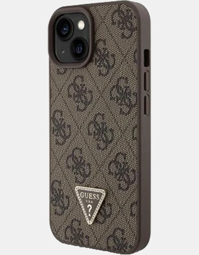 GUESS 4G Edition Protective Case iPhone 15 Standard 6.1 - Brown - Image 6