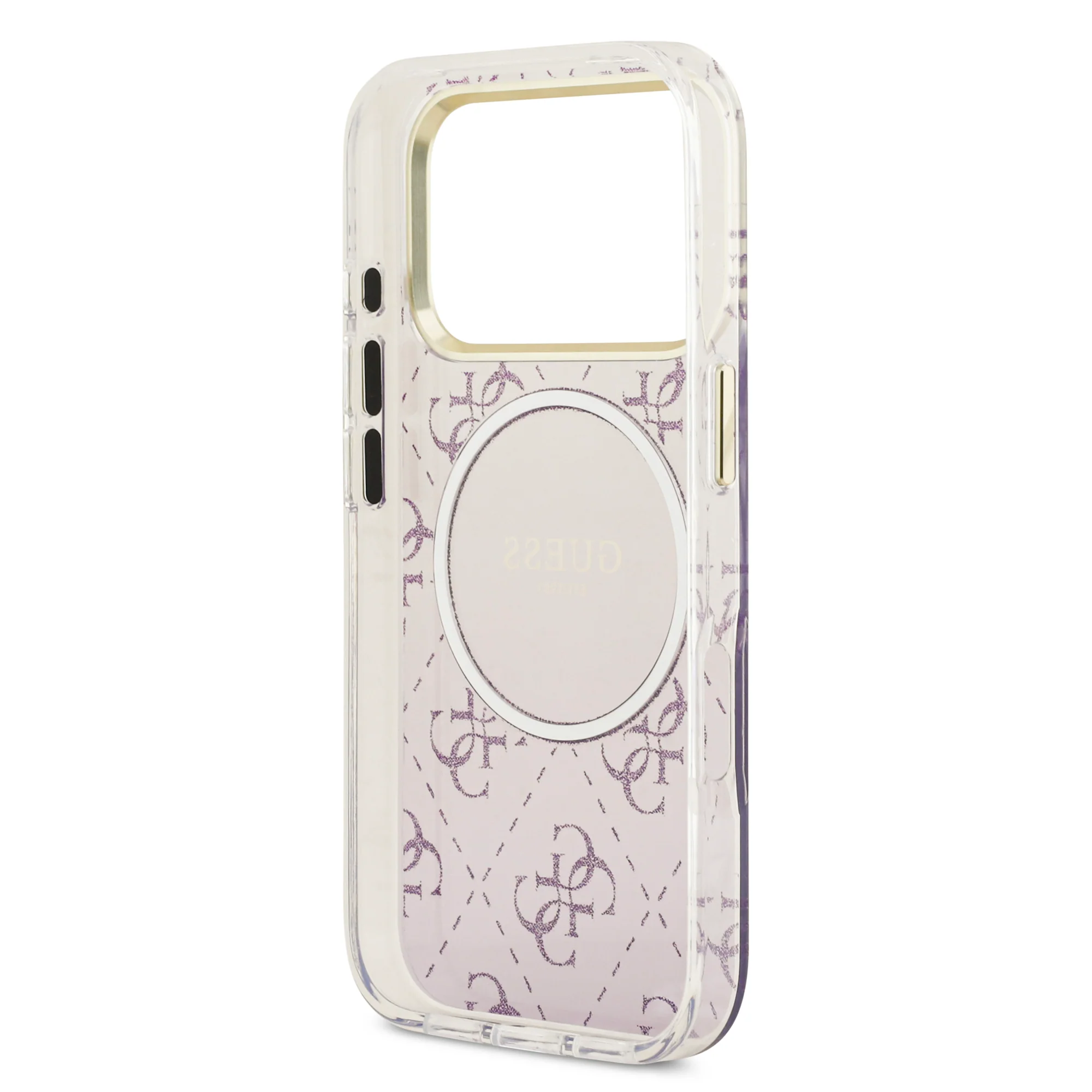 Guess 4G Glitter Edition Gradient MagSafe Case iPhone 17 Pro – Purple - Image 7