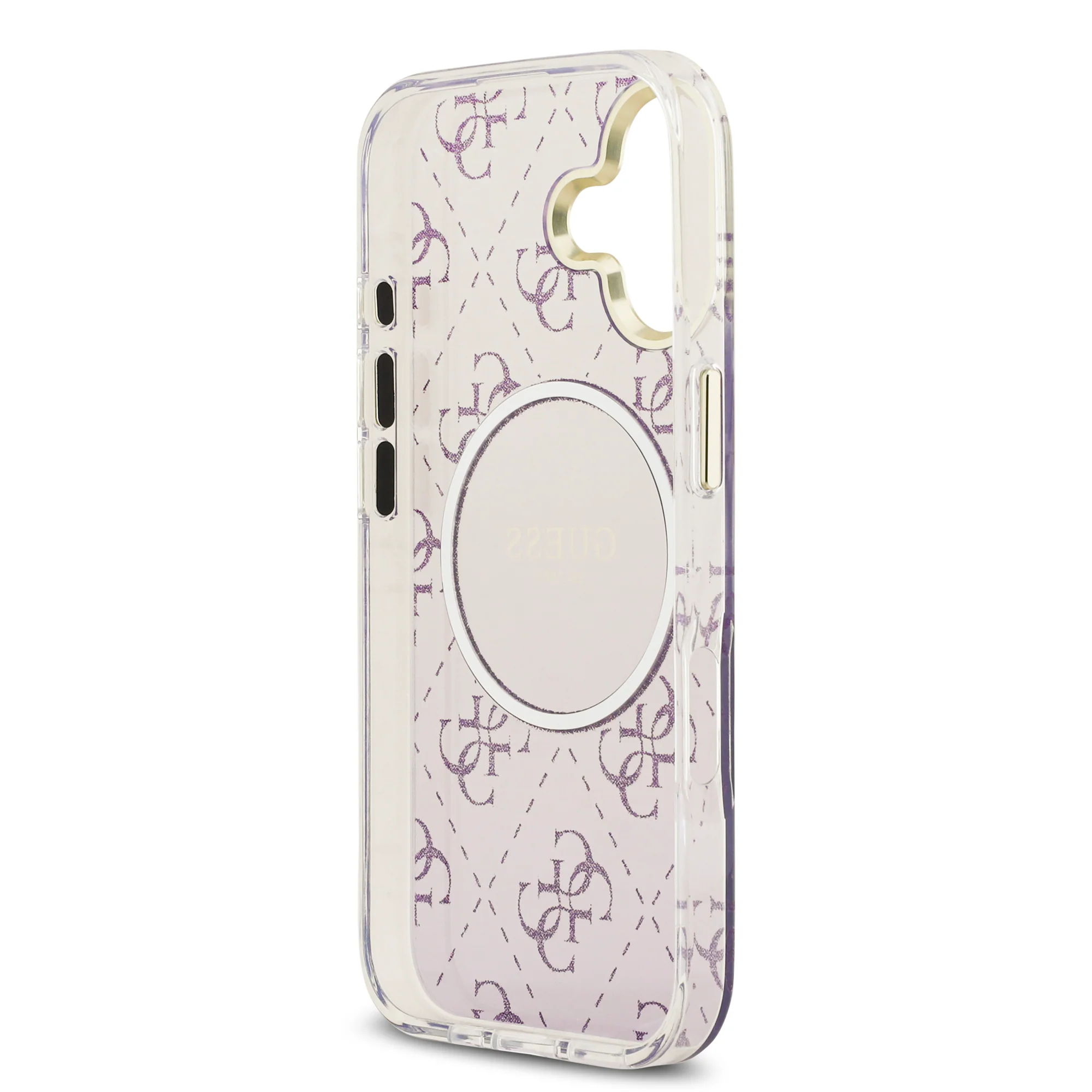 Guess 4G Glitter Edition Gradient MagSafe Case iPhone 17 – Purple - Image 7