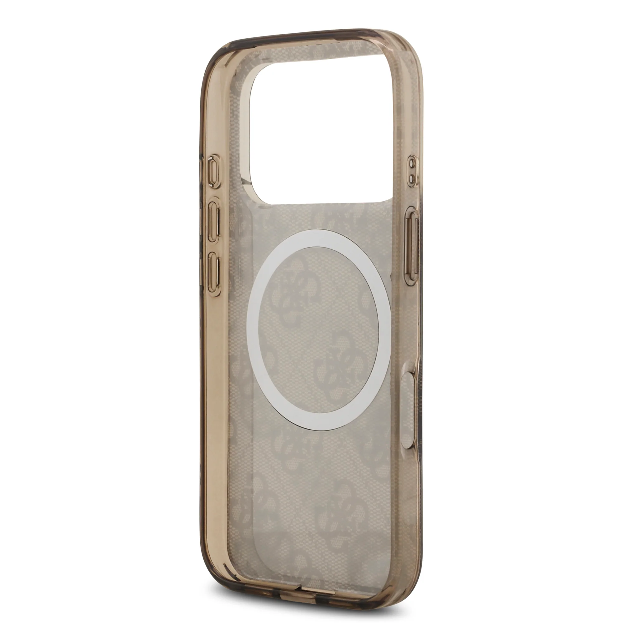 Guess 4G Peony Edition MagSafe Case iPhone 17 Pro – Brown/Gold - Image 7
