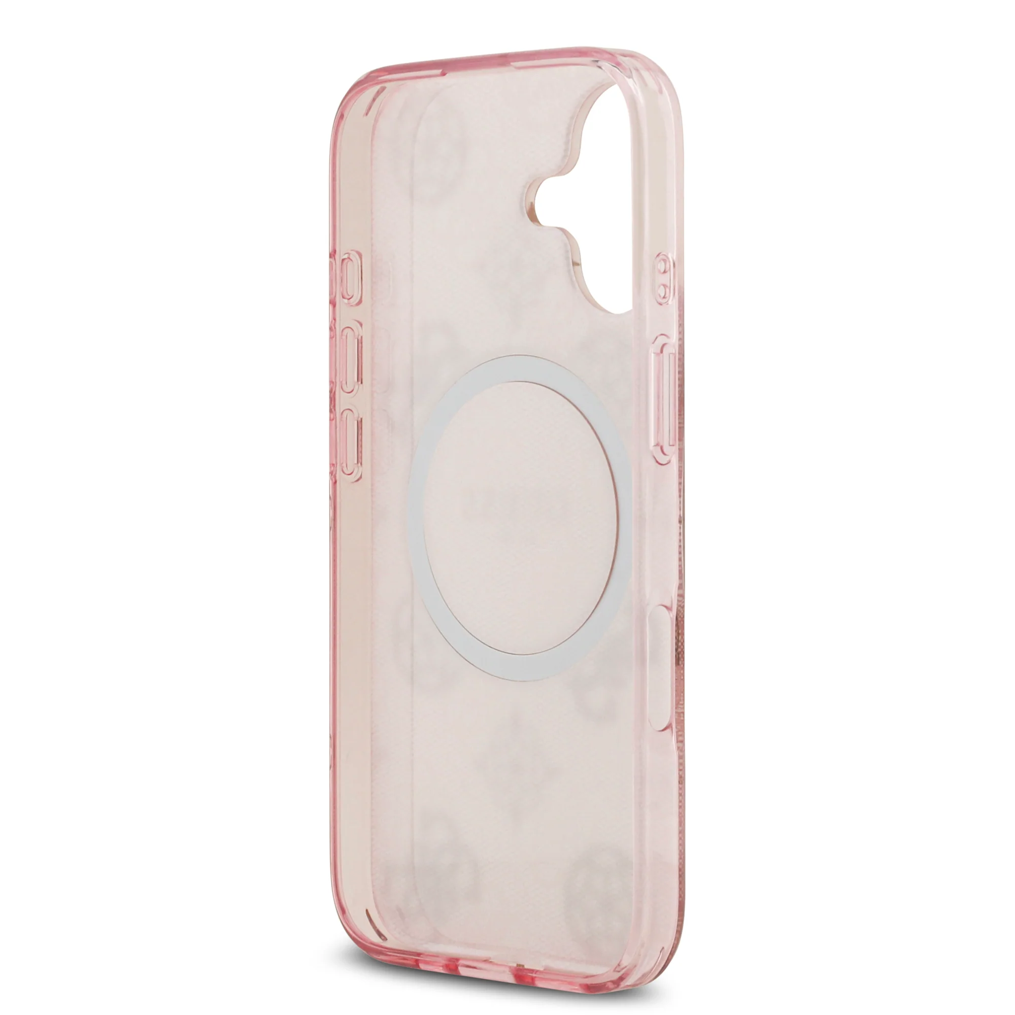 Guess 4G Peony Edition MagSafe Case - iPhone 17 Standard - Pink/Gold - Image 7