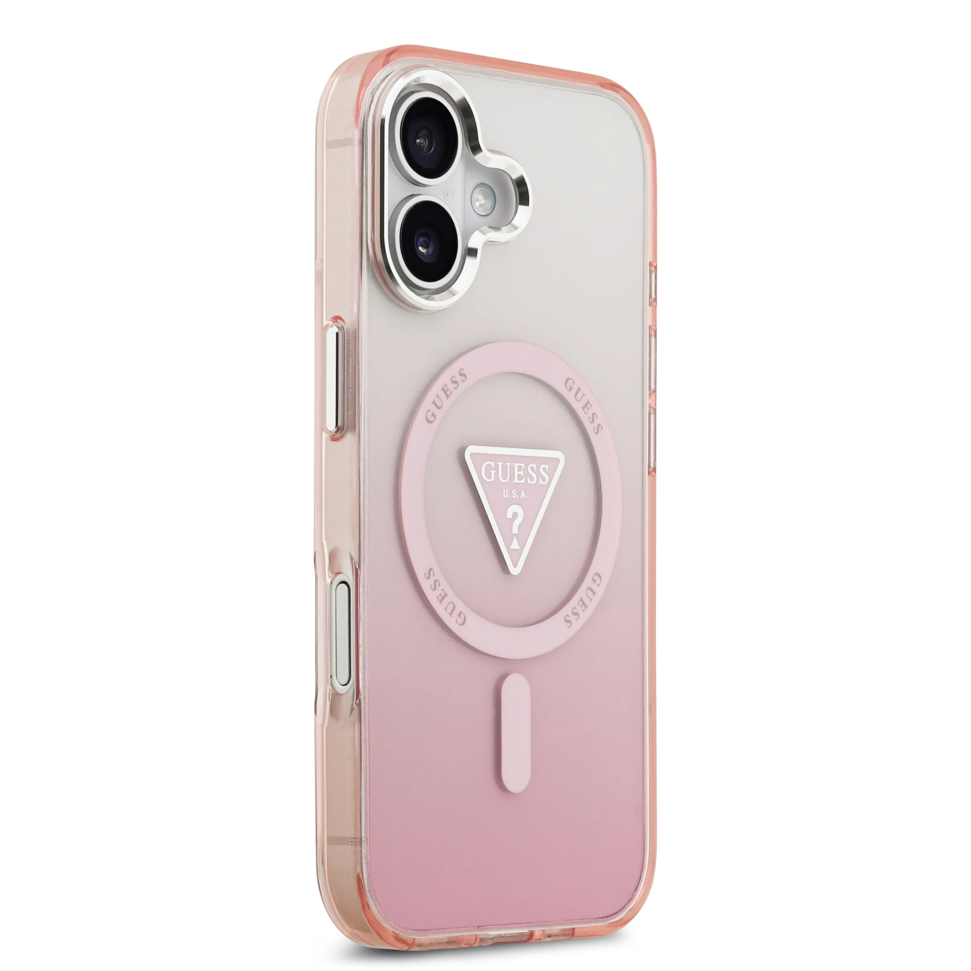 Guess Gradient Edition with Logo MagSafe Case iPhone 17 – Pink - Image 4