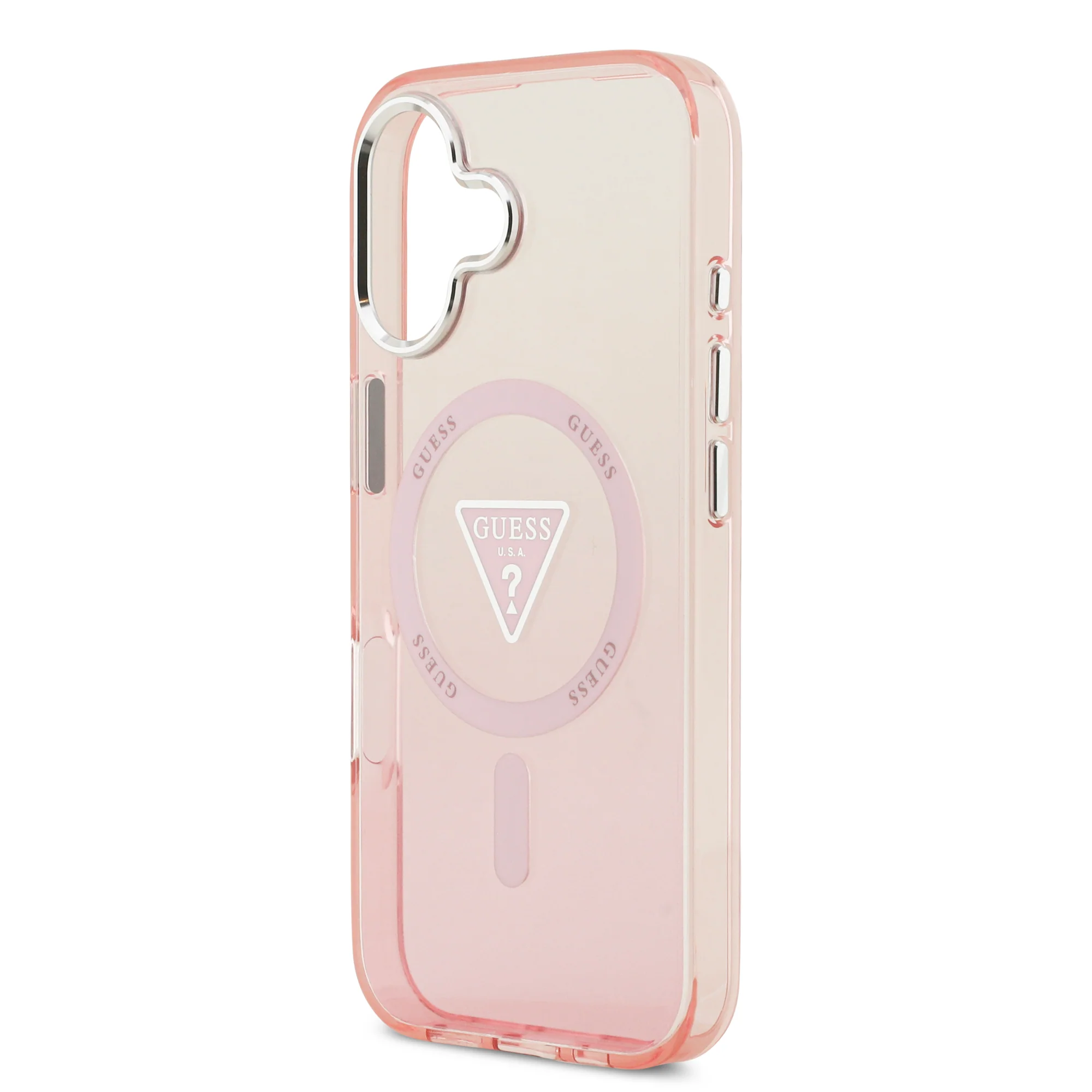 Guess Gradient Edition with Logo MagSafe Case iPhone 17 – Pink - Image 6