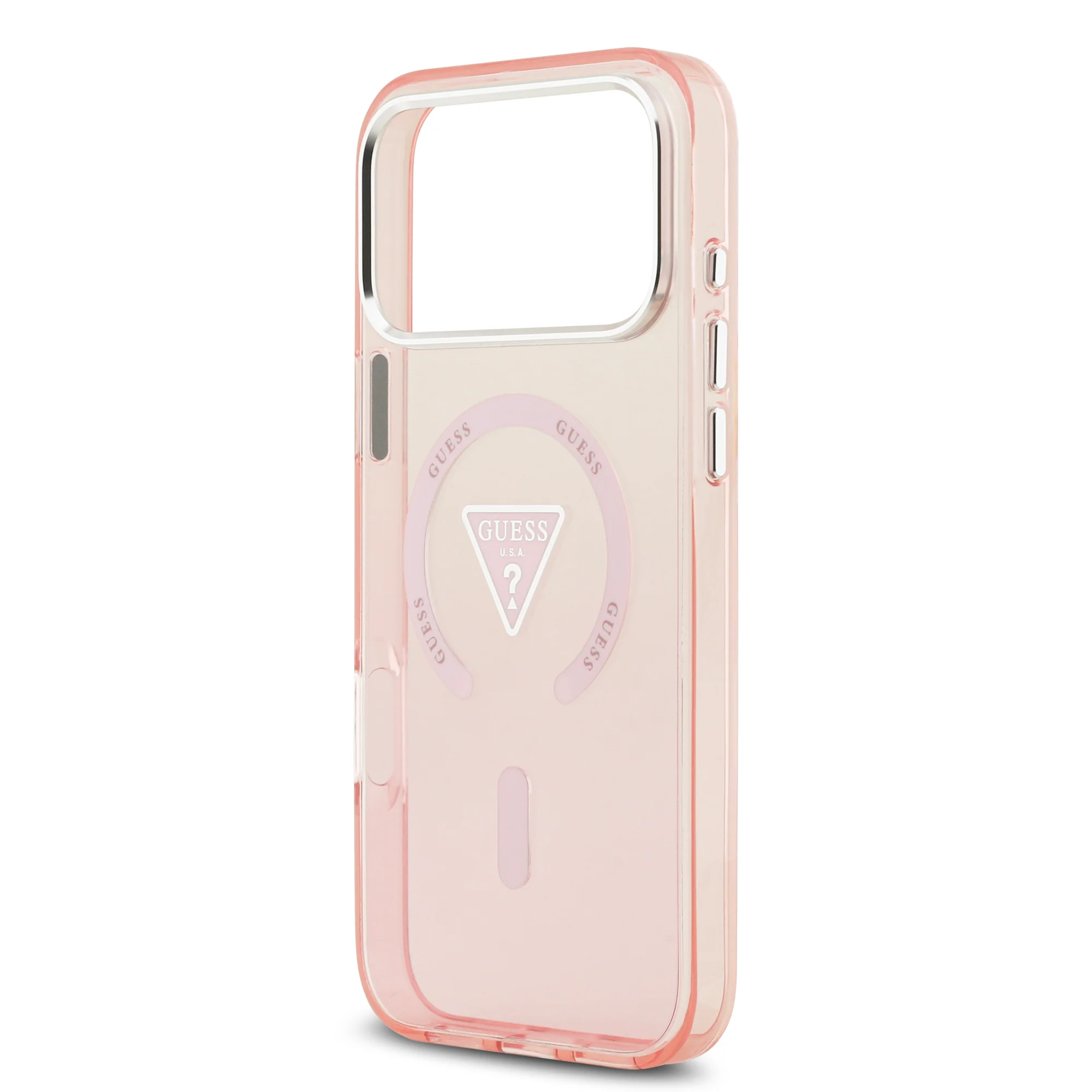 Guess Gradient Edition with Logo MagSafe Case iPhone 17 Pro Max – Pink - Image 6