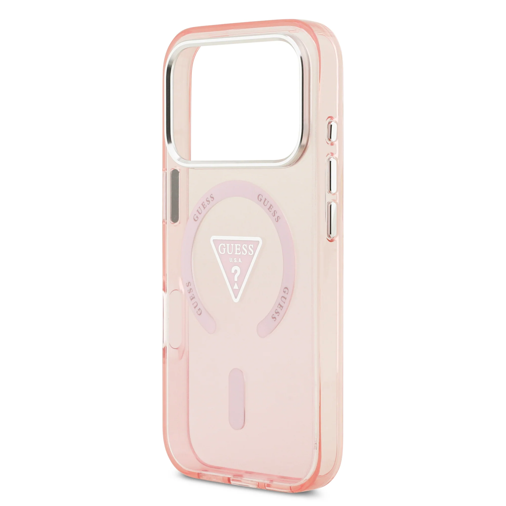 Guess Gradient Edition with Logo MagSafe Case iPhone 17 Pro – Pink - Image 6